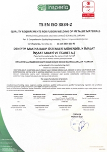 TS EN ISO 3834-2:2021